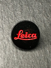 Load image into Gallery viewer, Black Red Leica Soft Release Button - Hyperion Handmade Camera Straps