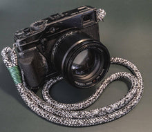 Load image into Gallery viewer, 50 Shades of Grey Handmade Camera Strap - Hyperion Handmade Camera Straps