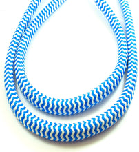 Load image into Gallery viewer, Blue-White Acrylic Camera Strap - Hyperion Handmade Camera Straps
