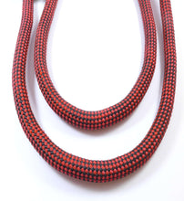 Load image into Gallery viewer, Checkered Black/Red Acrylic Camera Strap - Hyperion Handmade Camera Straps