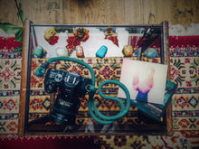 Load image into Gallery viewer, Dark Green Camera Strap - Hyperion Handmade Camera Straps