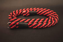 Load image into Gallery viewer, Flat Red/Black Acrylic Camera Strap - Hyperion Handmade Camera Straps