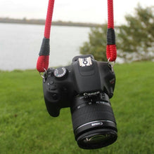 Load image into Gallery viewer, Red Camera Strap - Hyperion Handmade Camera Straps
