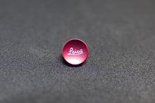 Load image into Gallery viewer, Red Leica Soft Release Button - Hyperion Handmade Camera Straps