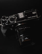 Load image into Gallery viewer, Silver X Hot Shoe Cover - Hyperion Handmade Camera Straps