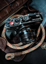 Load image into Gallery viewer, Tartan Beige Camera Strap - Hyperion Handmade Camera Straps