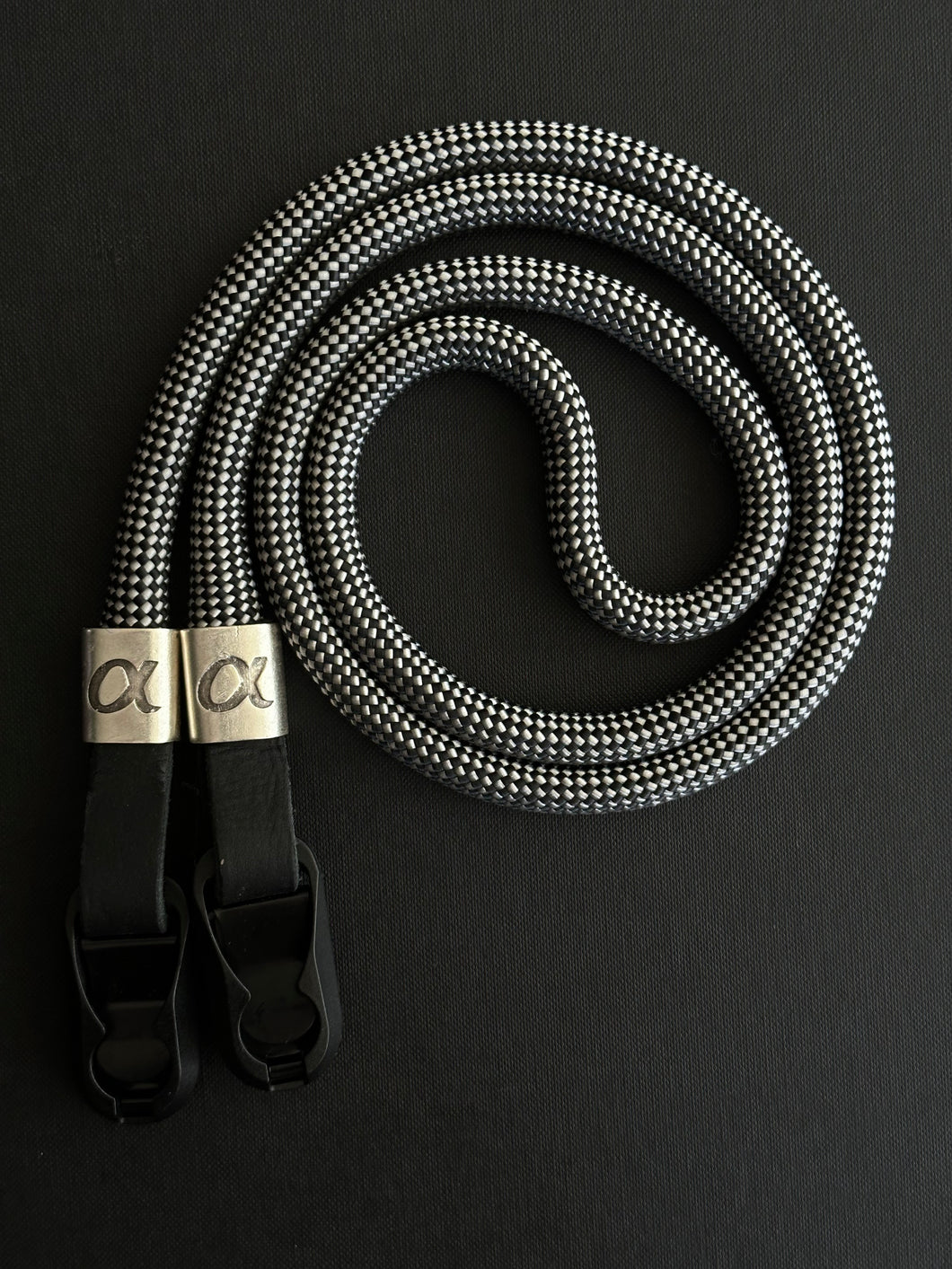 Personalized Silver Alpha Straps