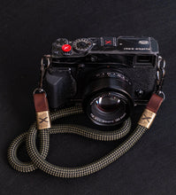 Load image into Gallery viewer, Personalized Bronze X Straps - Hyperion Handmade Camera Straps
