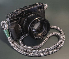Load image into Gallery viewer, 50 Shades of Grey Handmade Camera Strap - Hyperion Handmade Camera Straps
