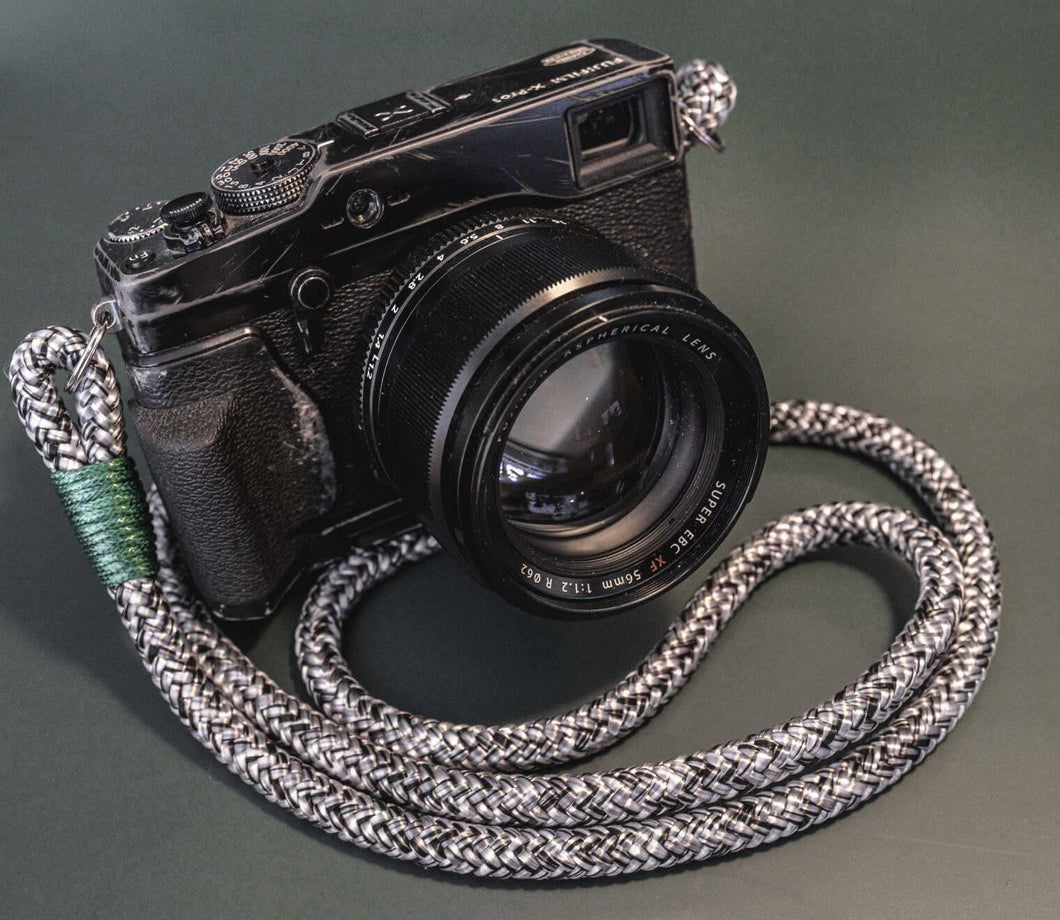 50 Shades of Grey Handmade Camera Strap - Hyperion Handmade Camera Straps