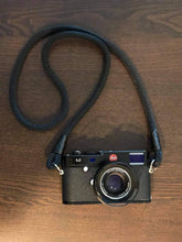 Load image into Gallery viewer, Black Acrylic Camera Strap - Hyperion Handmade Camera Straps
