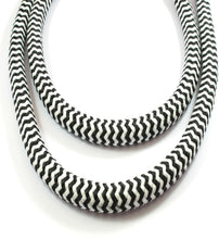 Load image into Gallery viewer, Black-White Acrylic Camera Strap - Hyperion Handmade Camera Straps

