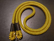 Load image into Gallery viewer, Black - Yellow Acrylic Camera Strap - Hyperion Handmade Camera Straps
