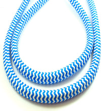 Load image into Gallery viewer, Blue-White Acrylic Camera Strap - Hyperion Handmade Camera Straps
