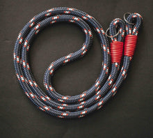 Load image into Gallery viewer, Blue White Red Acrylic Camera Strap - Hyperion Handmade Camera Straps
