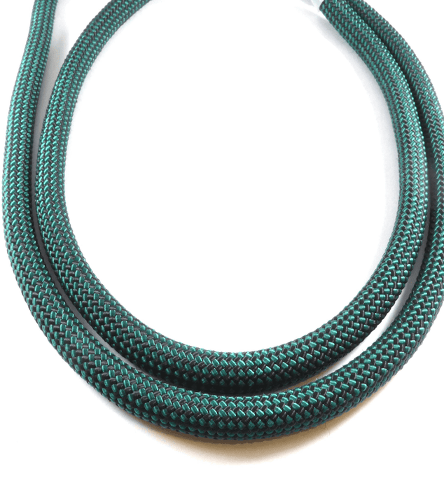 Checkered Dark Green/Black Dog Leash - Hyperion Handmade Camera Straps