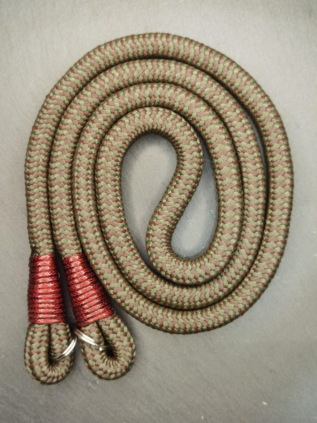 Dark Brown/Olive Camera Strap - Hyperion Handmade Camera Straps