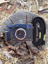 Load image into Gallery viewer, Flat Black Acrylic Camera Strap SE - Hyperion Handmade Camera Straps
