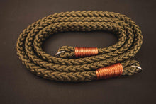 Load image into Gallery viewer, Flat Olive Acrylic Camera Strap - Hyperion Handmade Camera Straps
