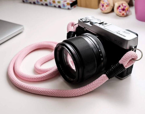 Pink Camera Strap - Hyperion Handmade Camera Straps