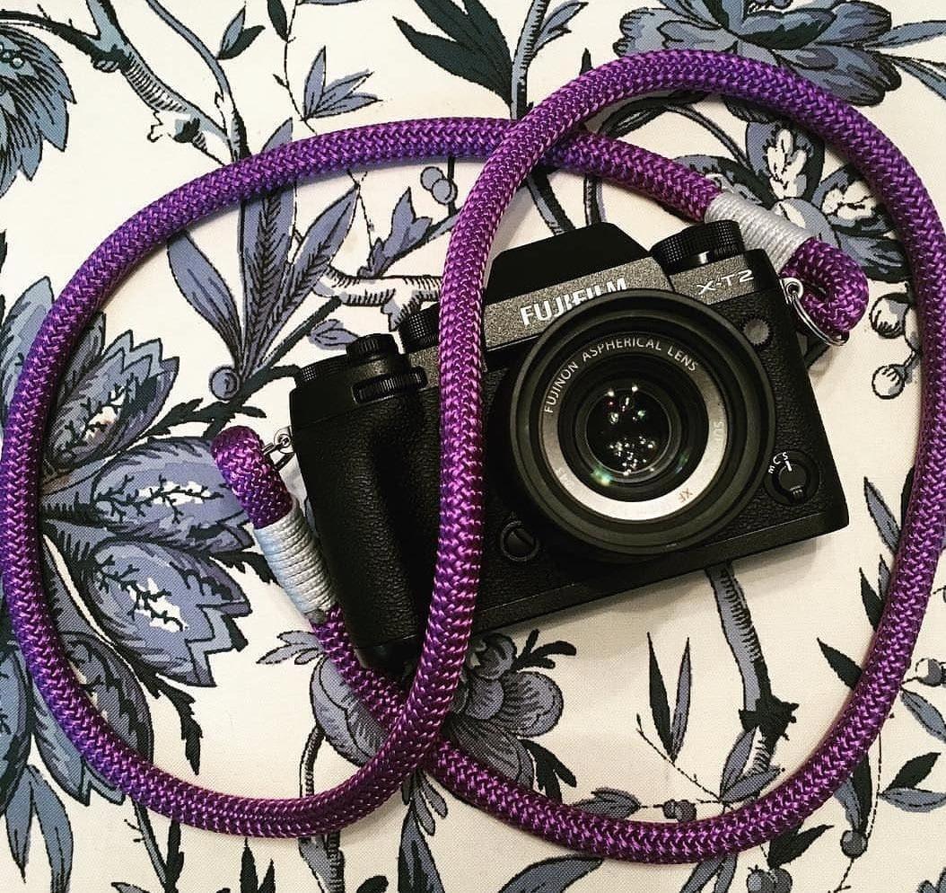 Purple Camera Strap - Hyperion Handmade Camera Straps