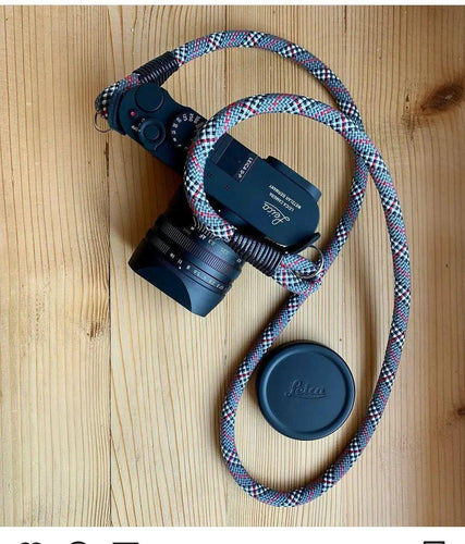 Tartan Grey Camera Strap - Hyperion Handmade Camera Straps