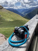 Load image into Gallery viewer, Turquise Camera Strap - Hyperion Handmade Camera Straps
